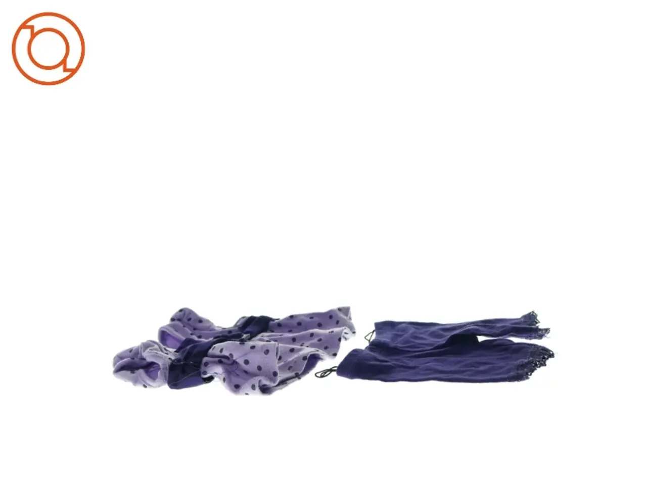 Billede 4 - Bamse tøj farven lilla fra Build a Bear (str. Livvidde 16 cm)