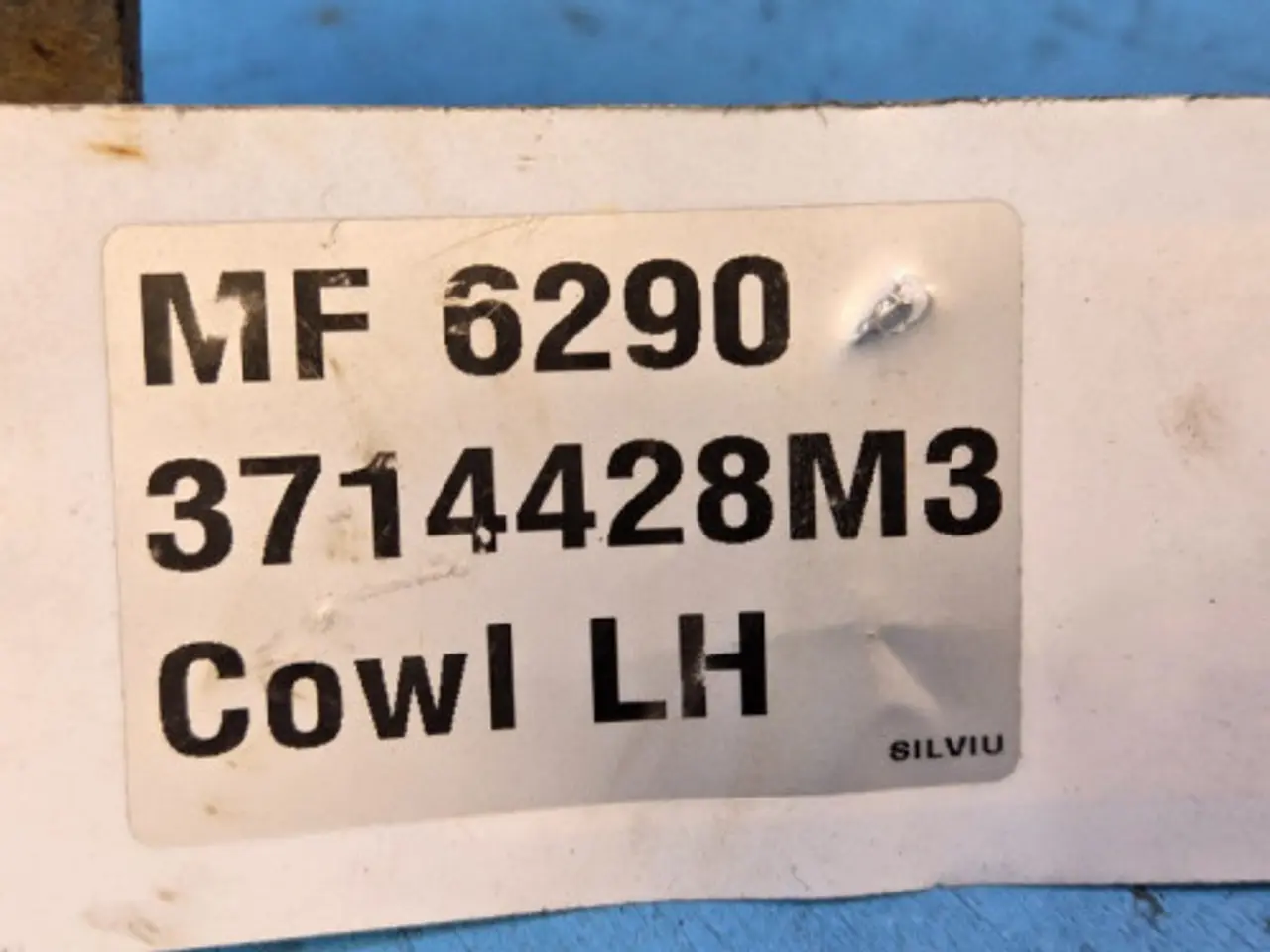 Billede 9 - Massey Ferguson 6290 Beslag L.  3714428M3