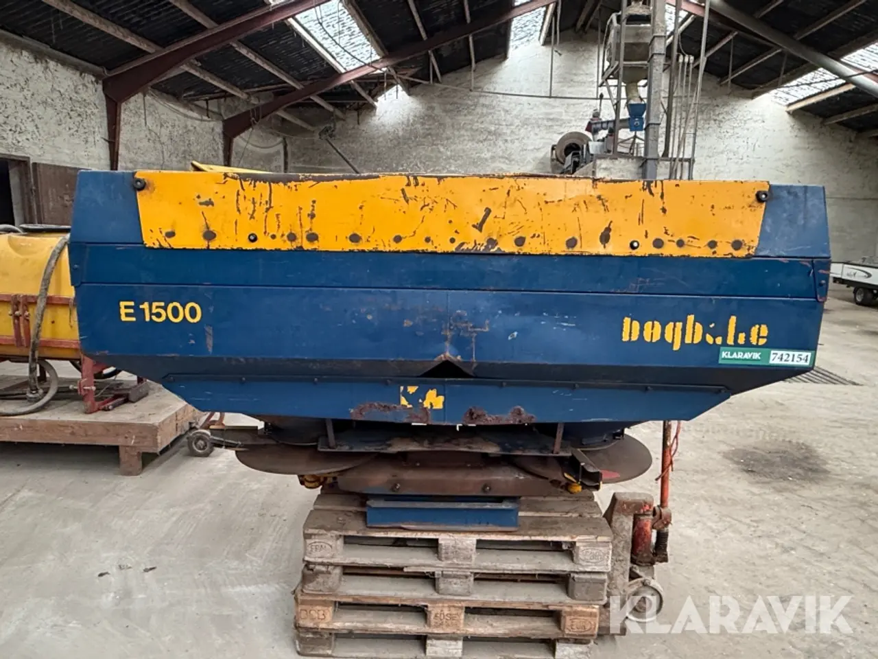 Billede 5 - Gødningsspreder Boqballe E 1500