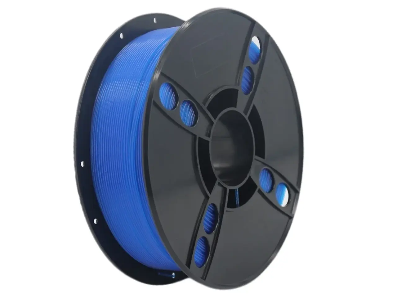 Billede 1 - SKILPRO - Transparent PLA++ Filament - Blue - 1kg