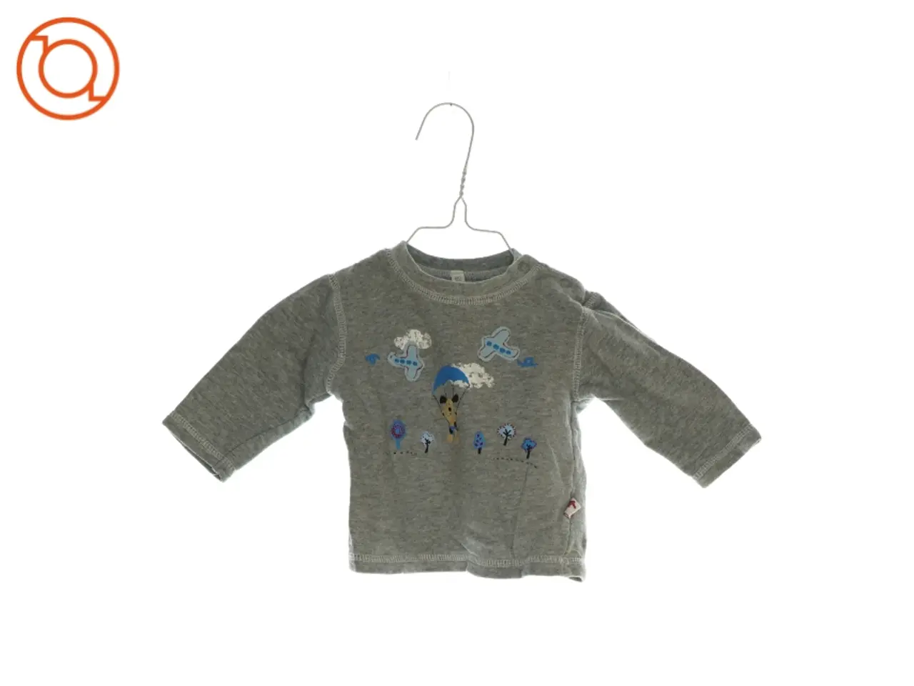 Billede 1 - Bluse med print (Str. 62 cm)