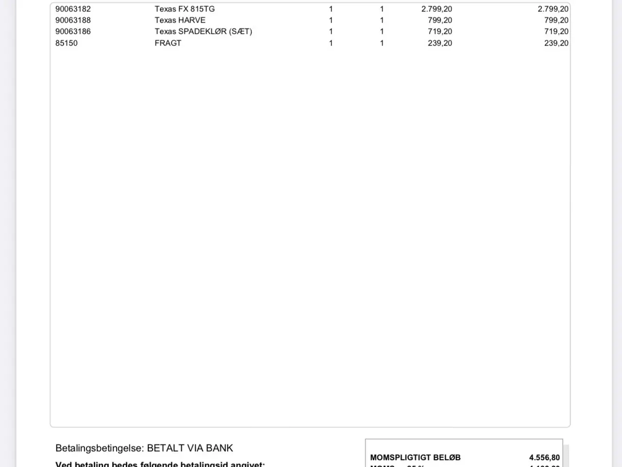 Billede 6 - TEXAS FX 815TG