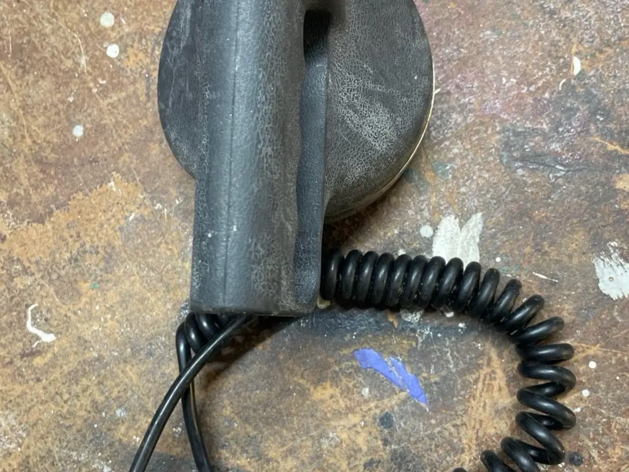 Billede 3 - Håndholdt arbejdslygte/søgelygte med spiral-kabel