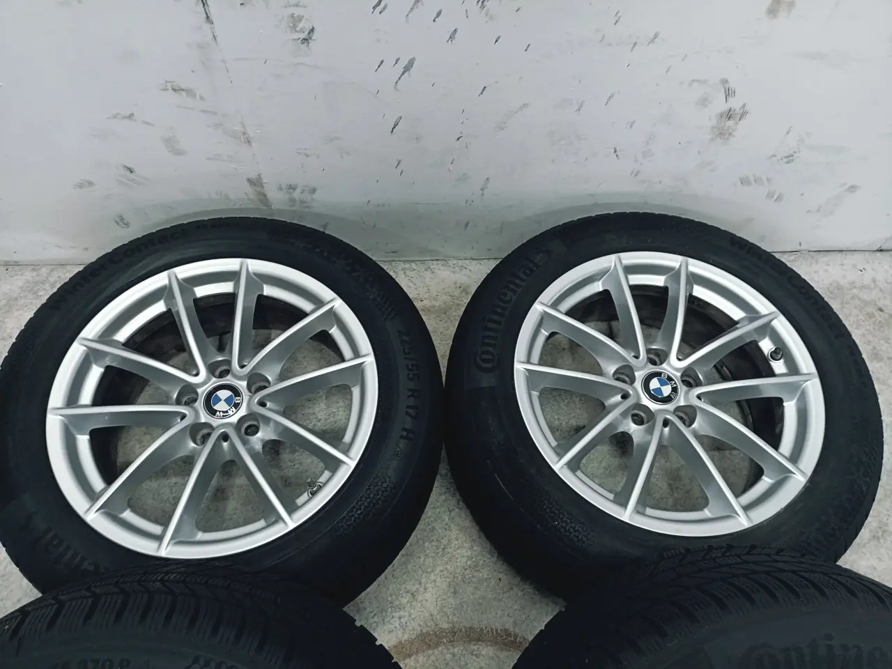 Billede 4 - 5x112 17" ET27 nav 66,6ø BMW vintersæt inkl.TPMS