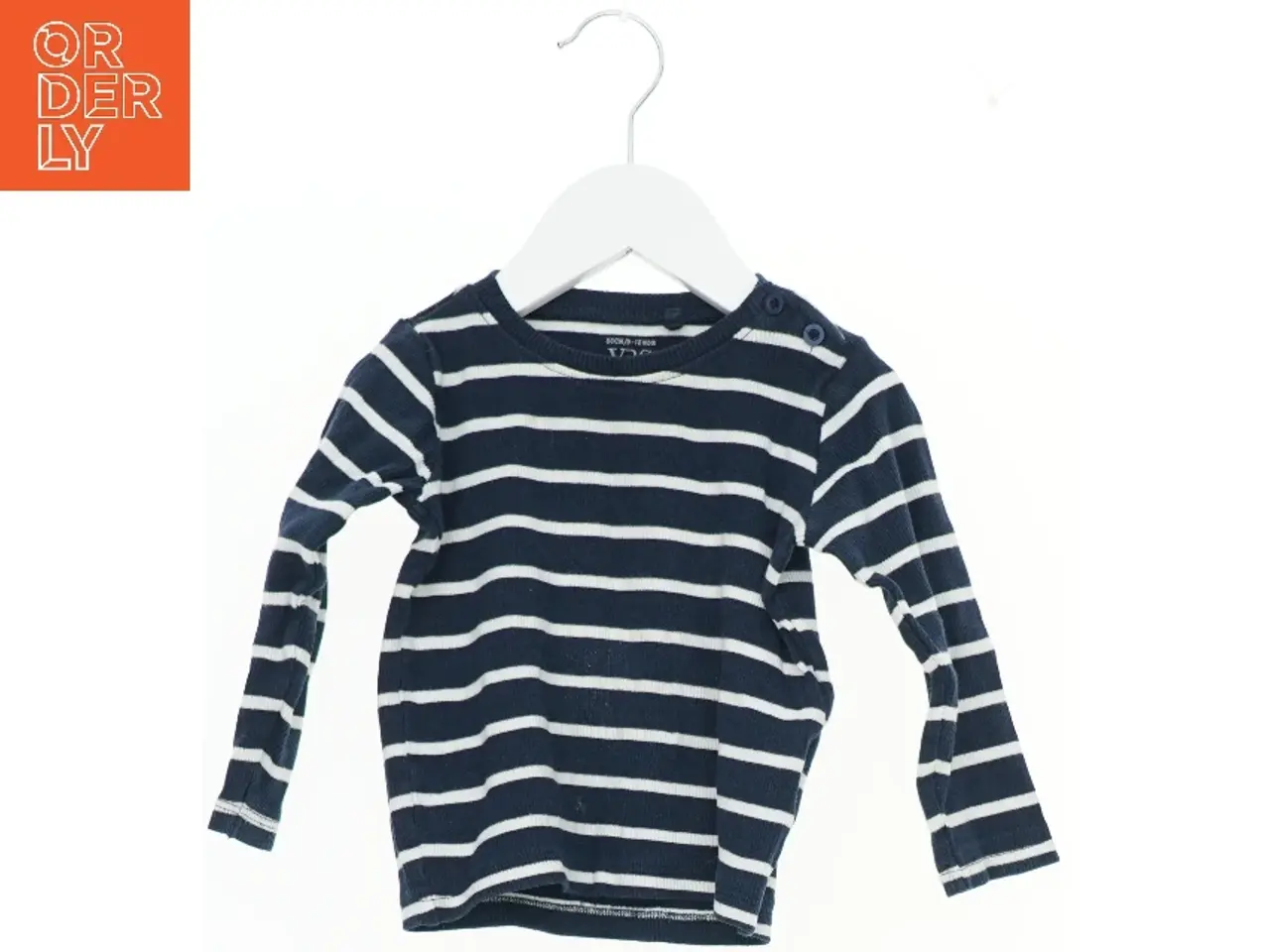 Billede 1 - Langærmet, stribet bluse fra VRS (str. 80)