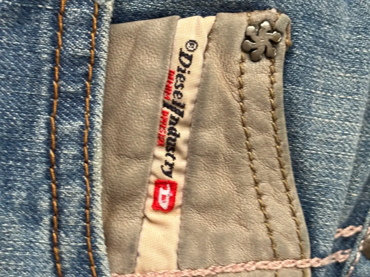 Billede 8 - Diesel jeans str 140 blå pige bomuld