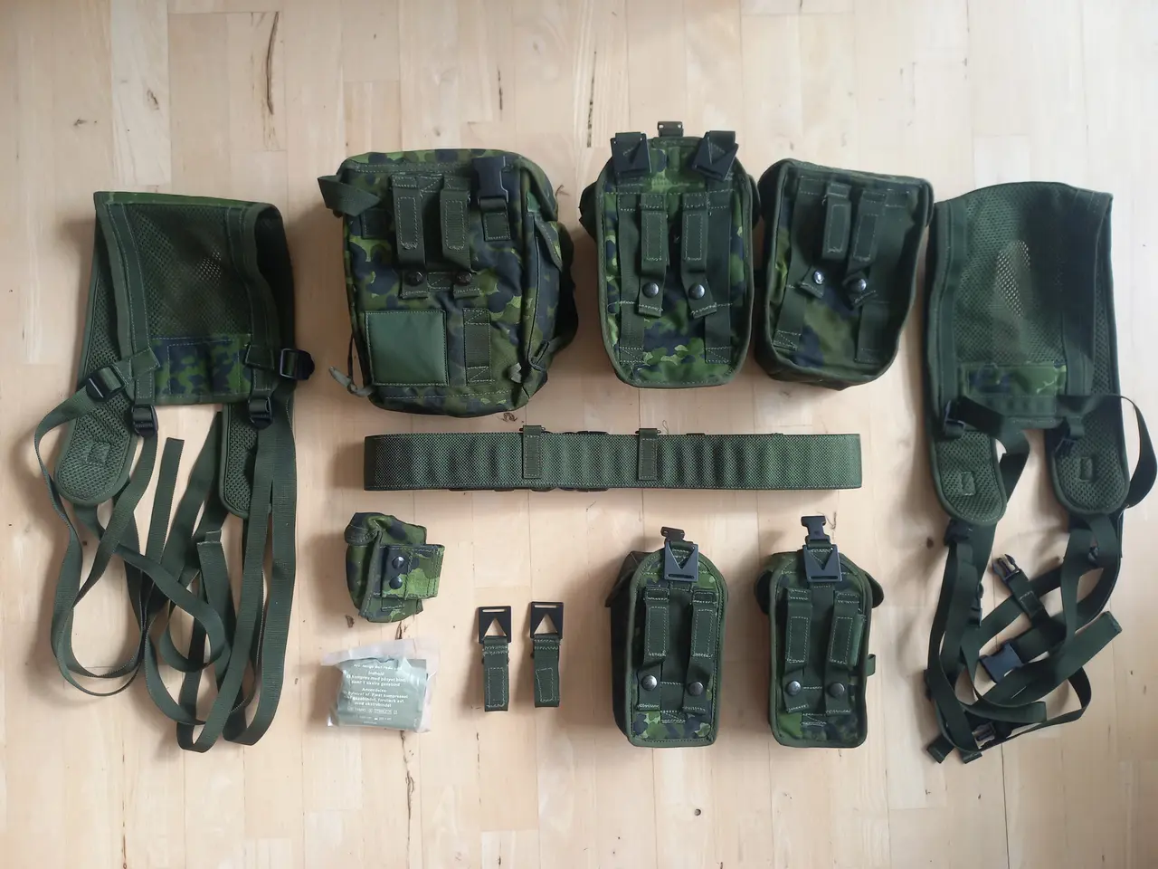 Billede 2 - Basis M/96 - M/84 - Let brugt - Militær