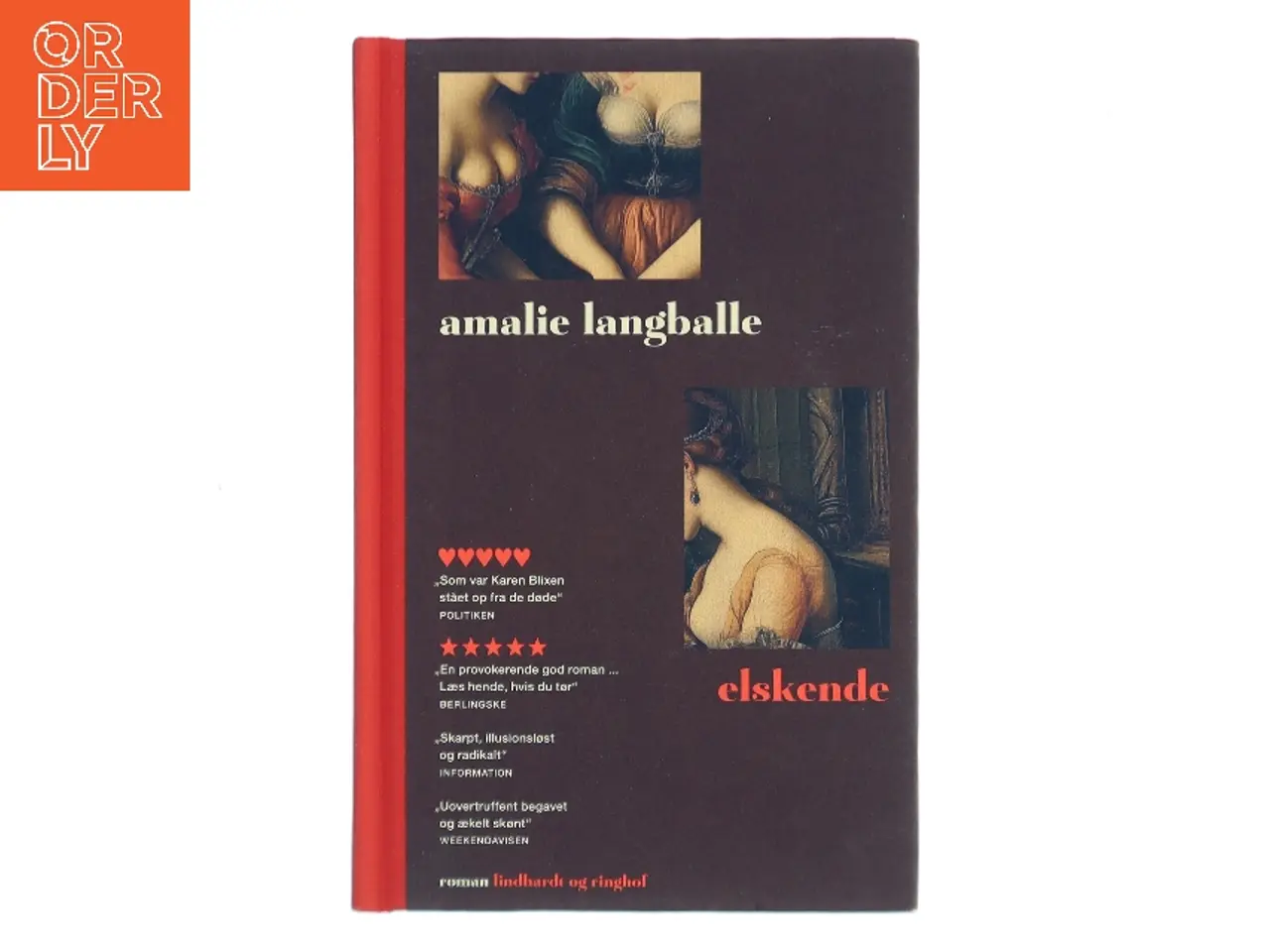 Billede 1 - Elskende af Amalie Langballe (Bog)