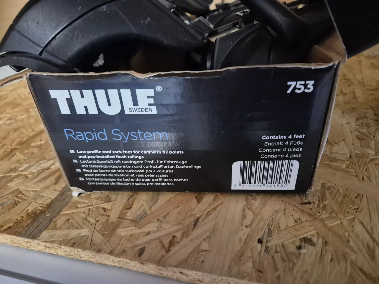 Billede 2 - Thule fodsæt til Ford S-Max 2015 og frem til tagræ