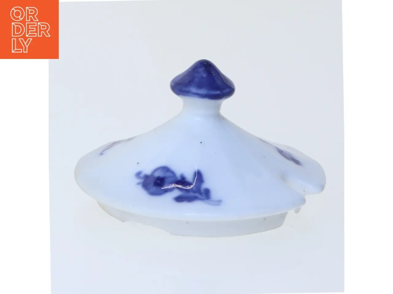 Billede 1 - Royal Copenhagen blå blomst låg 10/8586 (str. Ø 6,5 cm)