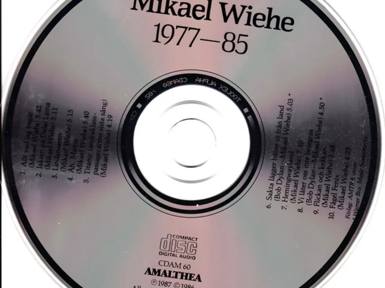 Billede 3 - Mikael Wiehe – 1977-85 – CD