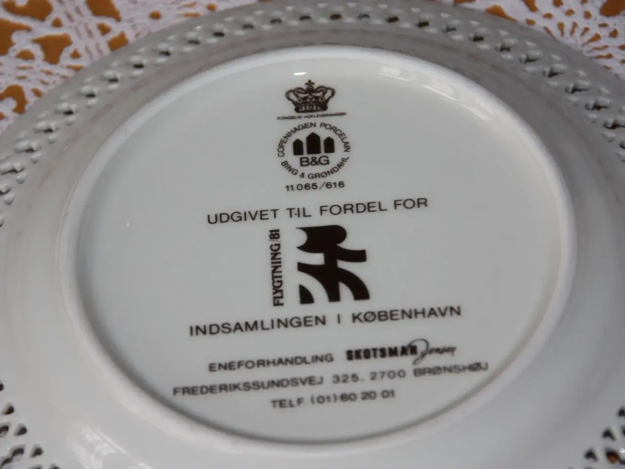 Billede 5 - Bing og Grøndahl Flygtning 81 platter