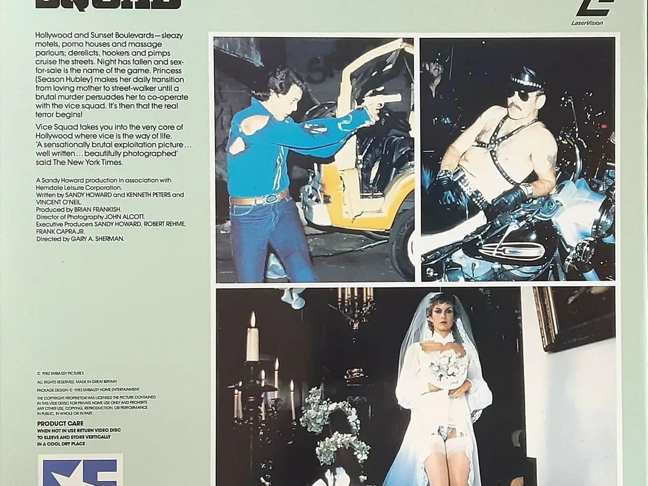 Billede 2 - Vice Squad, Laserdisc film, krimi