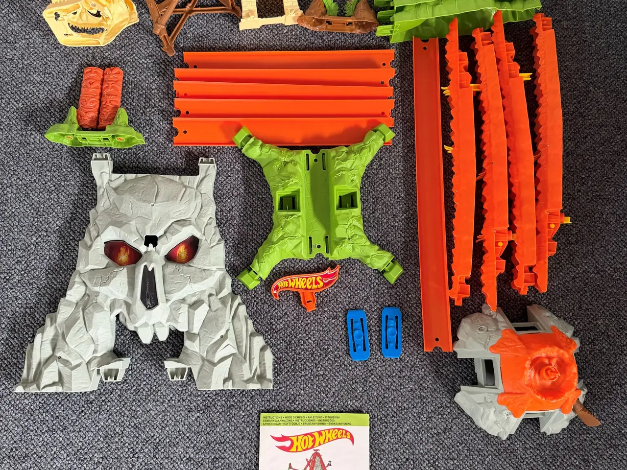 Billede 3 - Hot wheel track builder sæt #4 – Vulkan