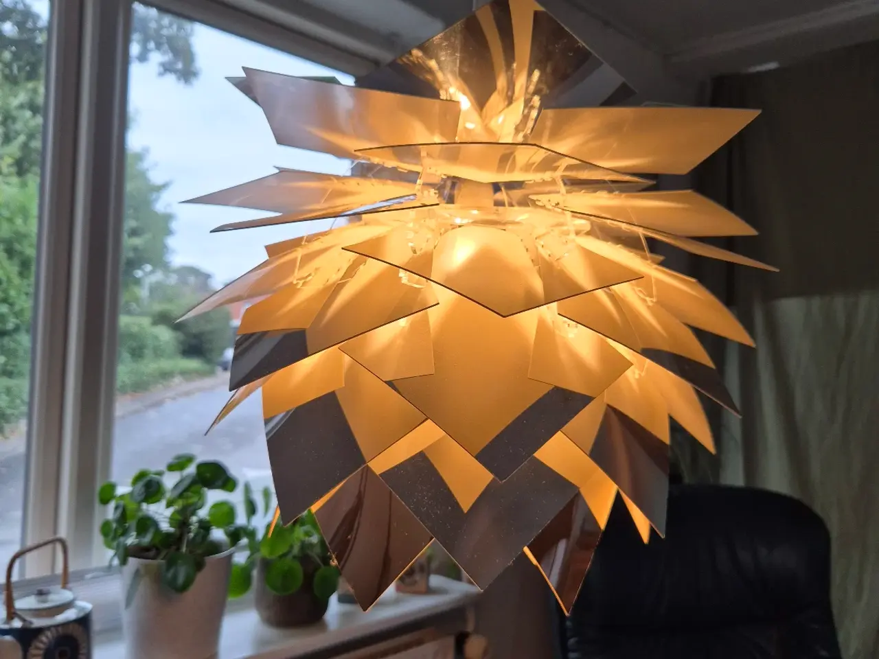 Billede 1 - DYBERG-LARSEN Illumin Pendel Ø 35 cm - Spejl plade