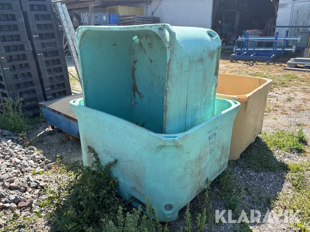 Billede 4 - Store plastkar - 6 styk