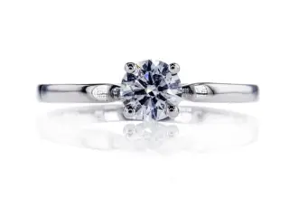 Naturlig Diamantring 0.51ct