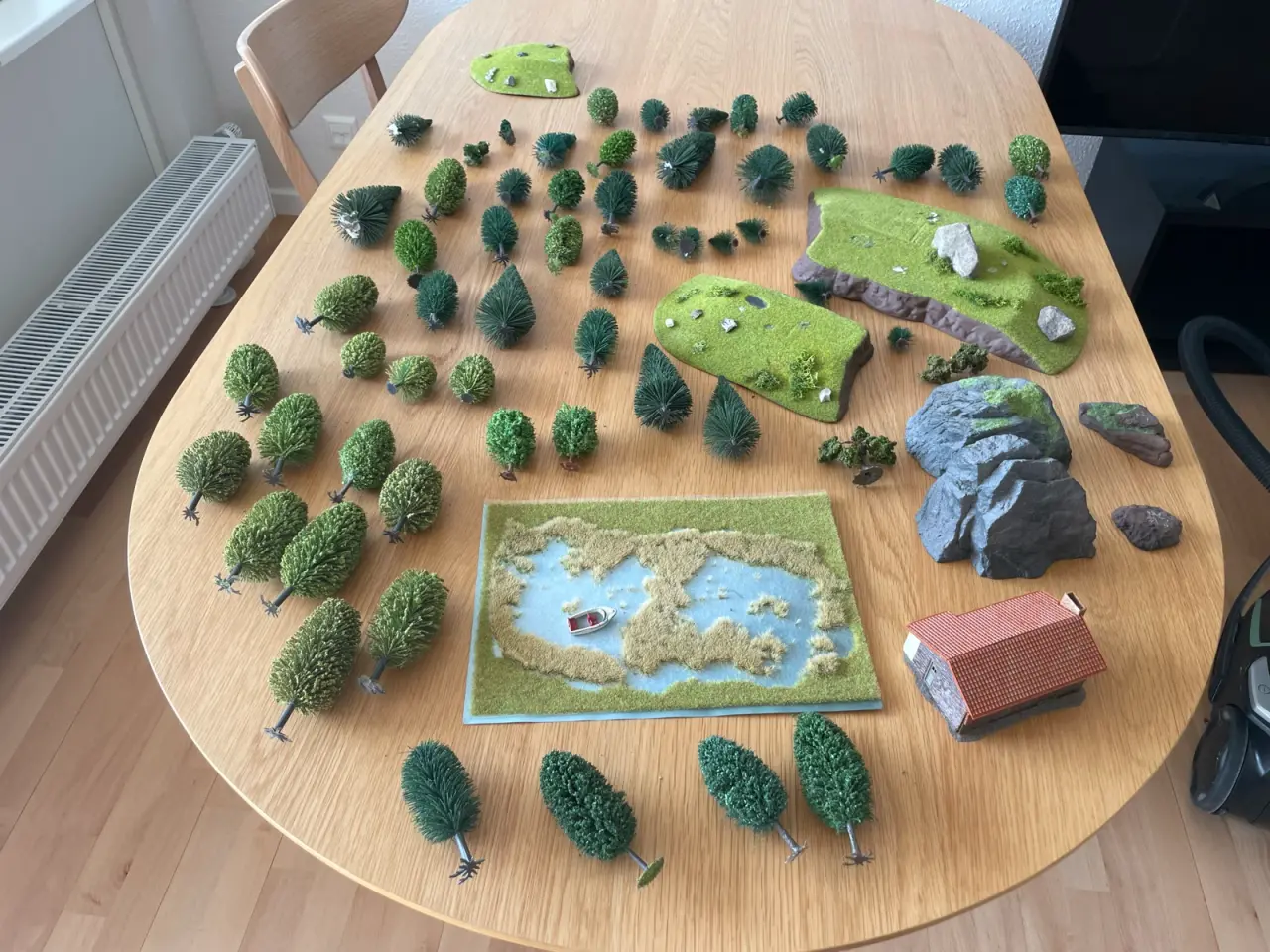 Billede 8 - Stor Märklin samling – tog, skinner, huse, landska