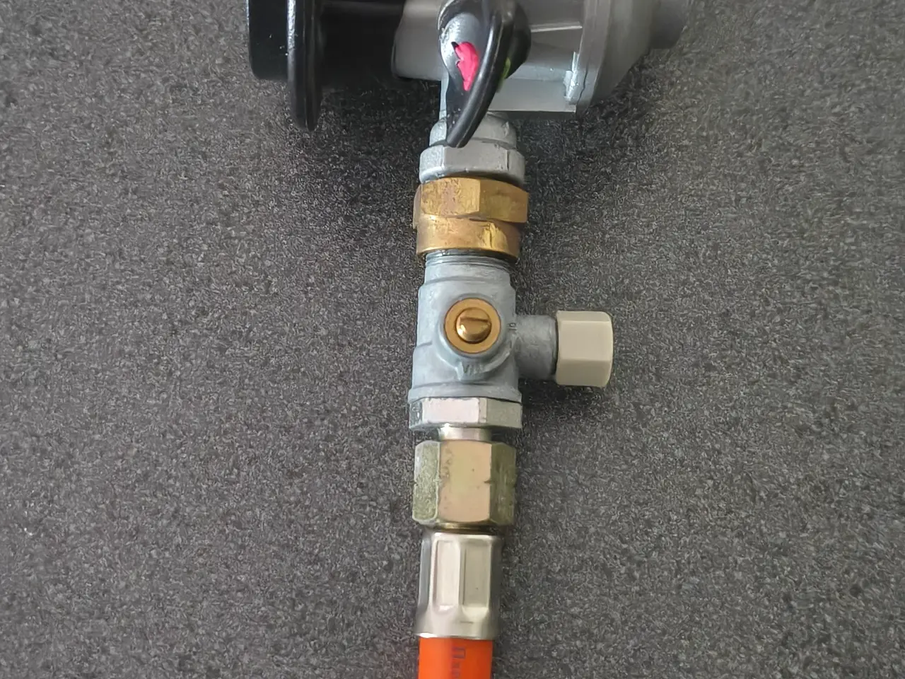 Billede 2 - Lavtryksregulator m. testpoint Kosangas