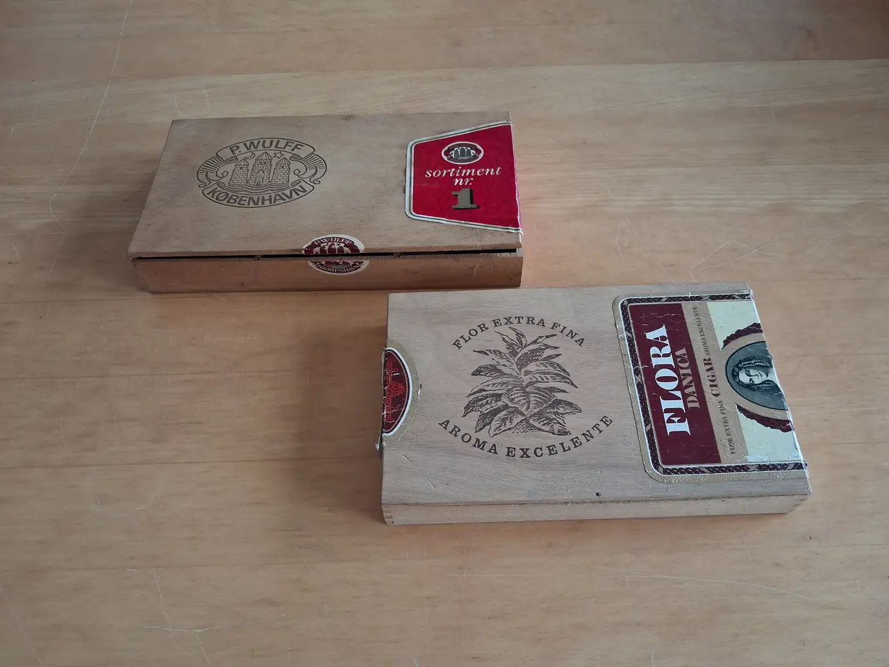 Billede 1 - Cigaræsker