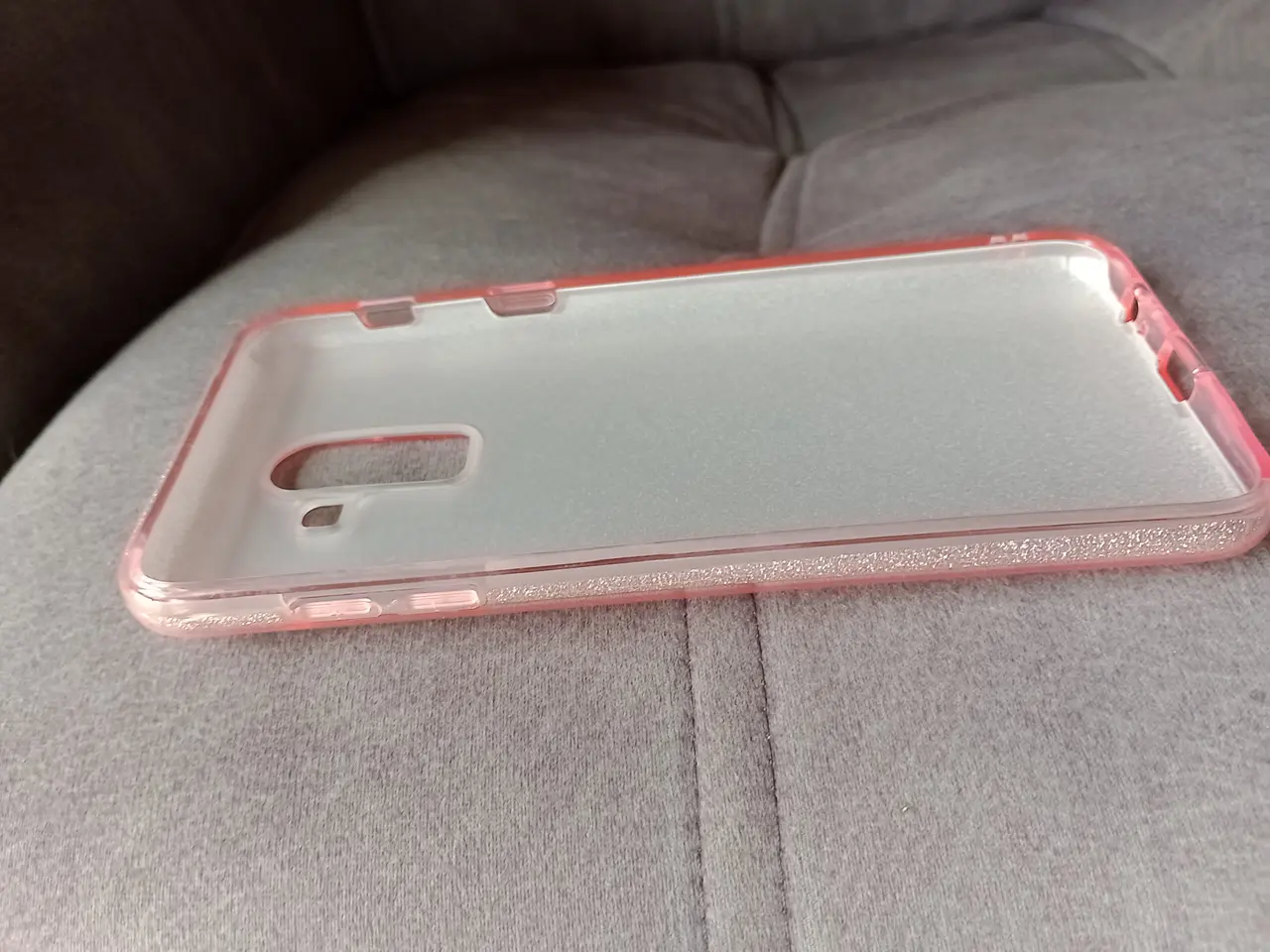 Billede 4 - Lyserødt glimmercover til Samsung Galaxy J8 / A6+