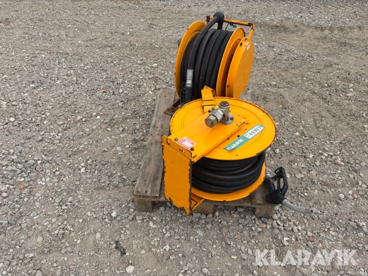 Billede 2 - Brændstofslanger Radashe Ccrha-2530-wall oprul og haner 2 styk