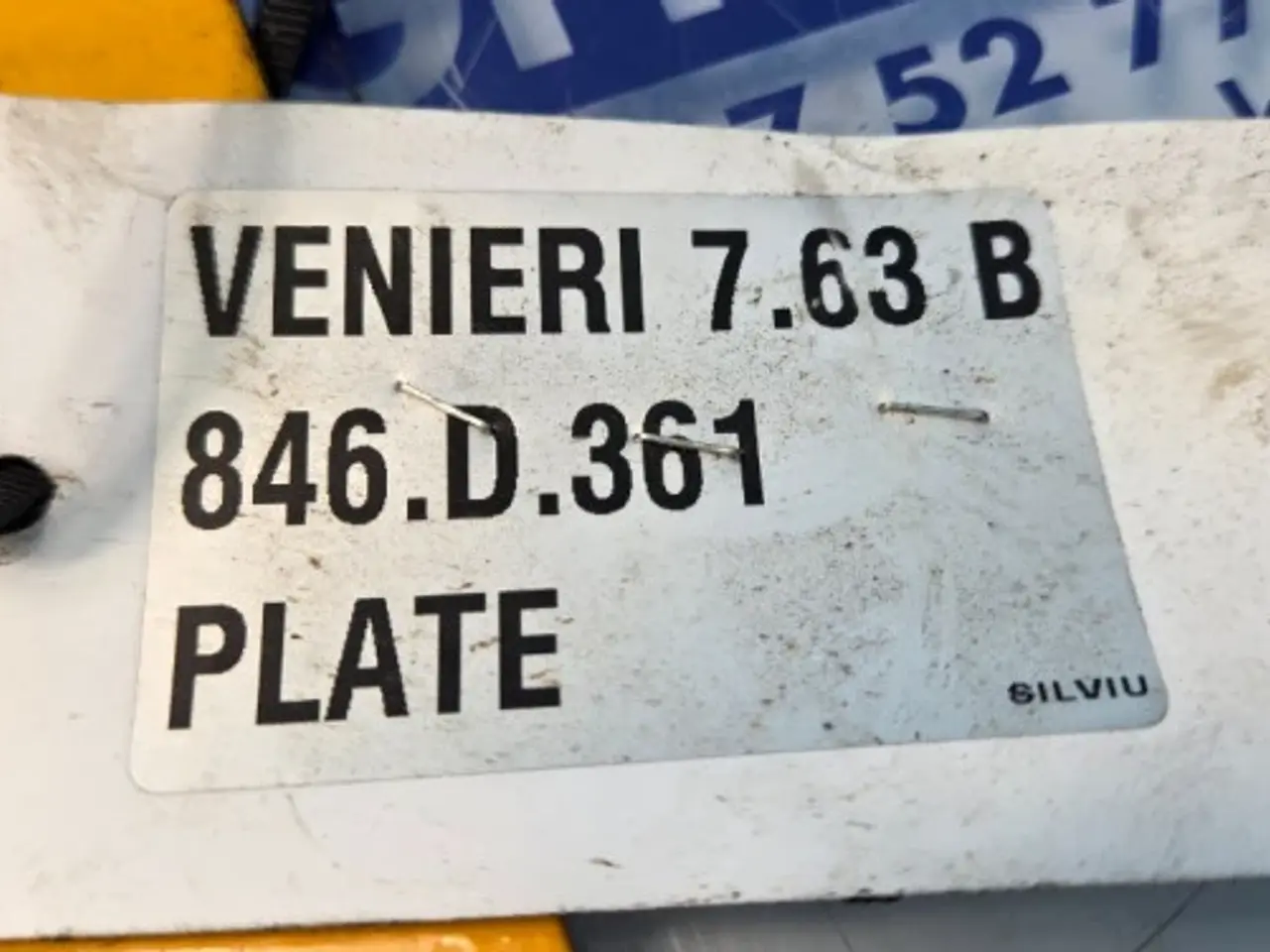Billede 8 - Venieri 7.63B Plade 846.D.361