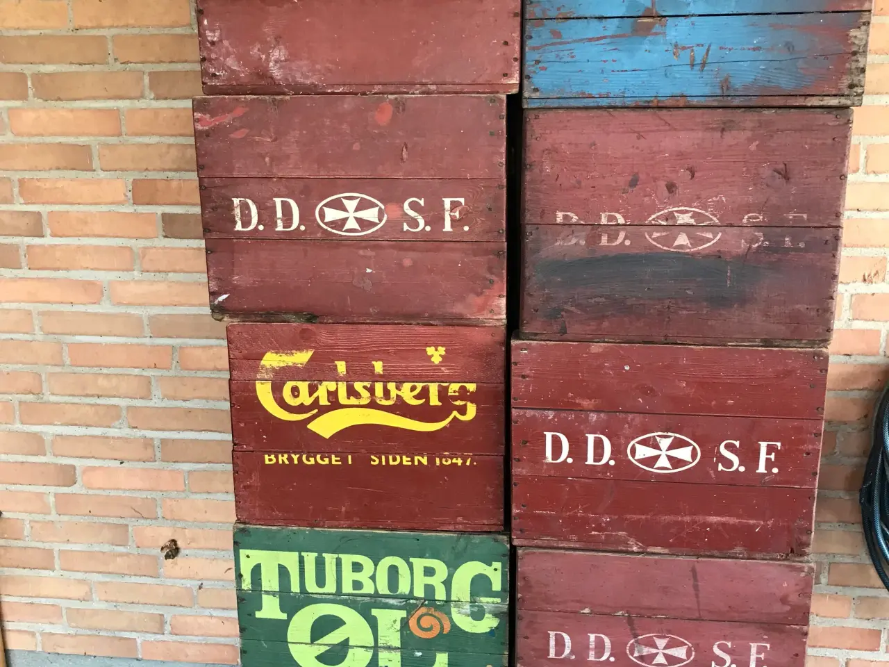 Billede 1 - Div. retro ølkasser / kasser
