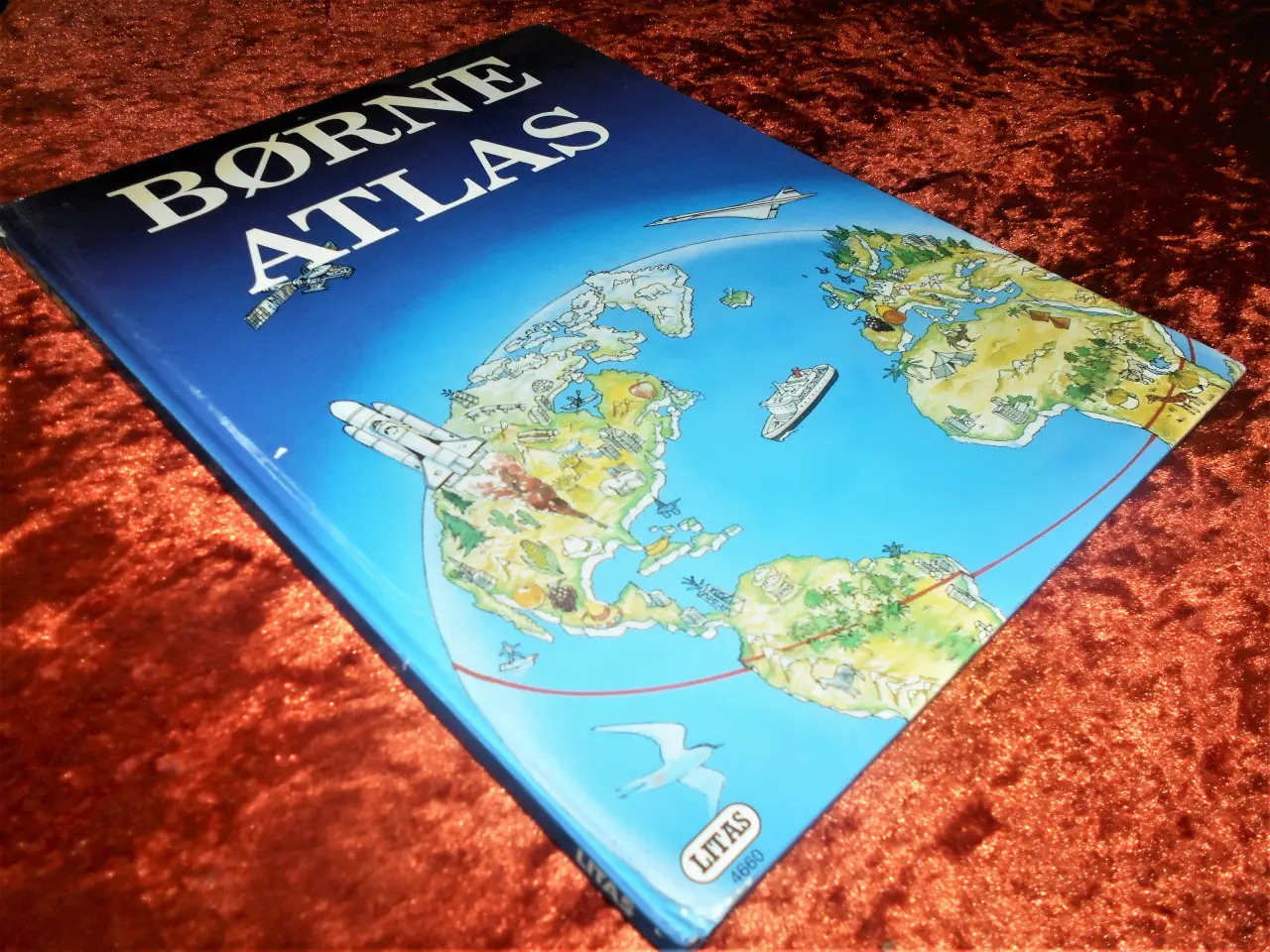 Billede 1 - Børneatlas, Litas, børnebøger