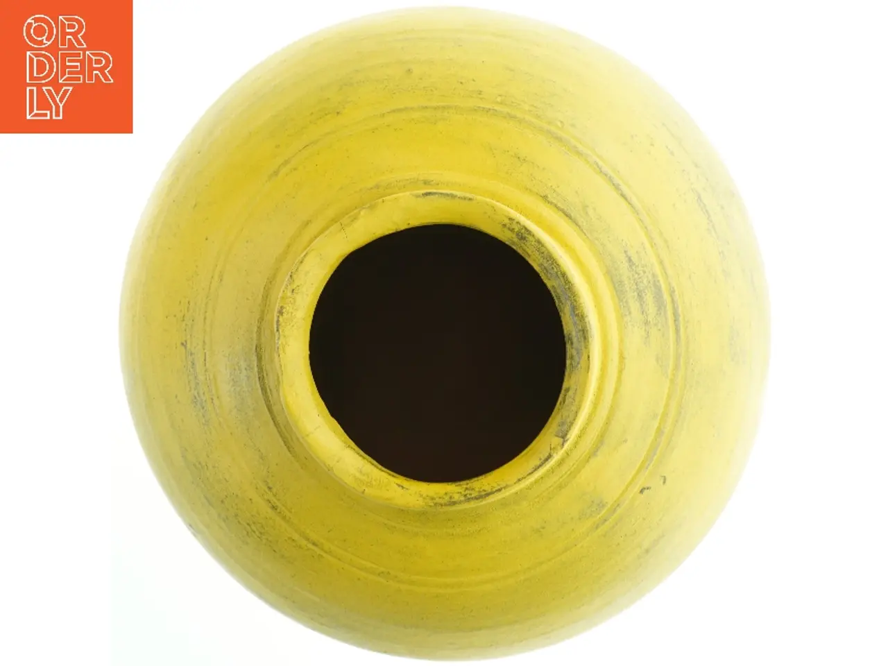 Billede 2 - Gul vase, 23x29 cm (str. 23x29 cm)