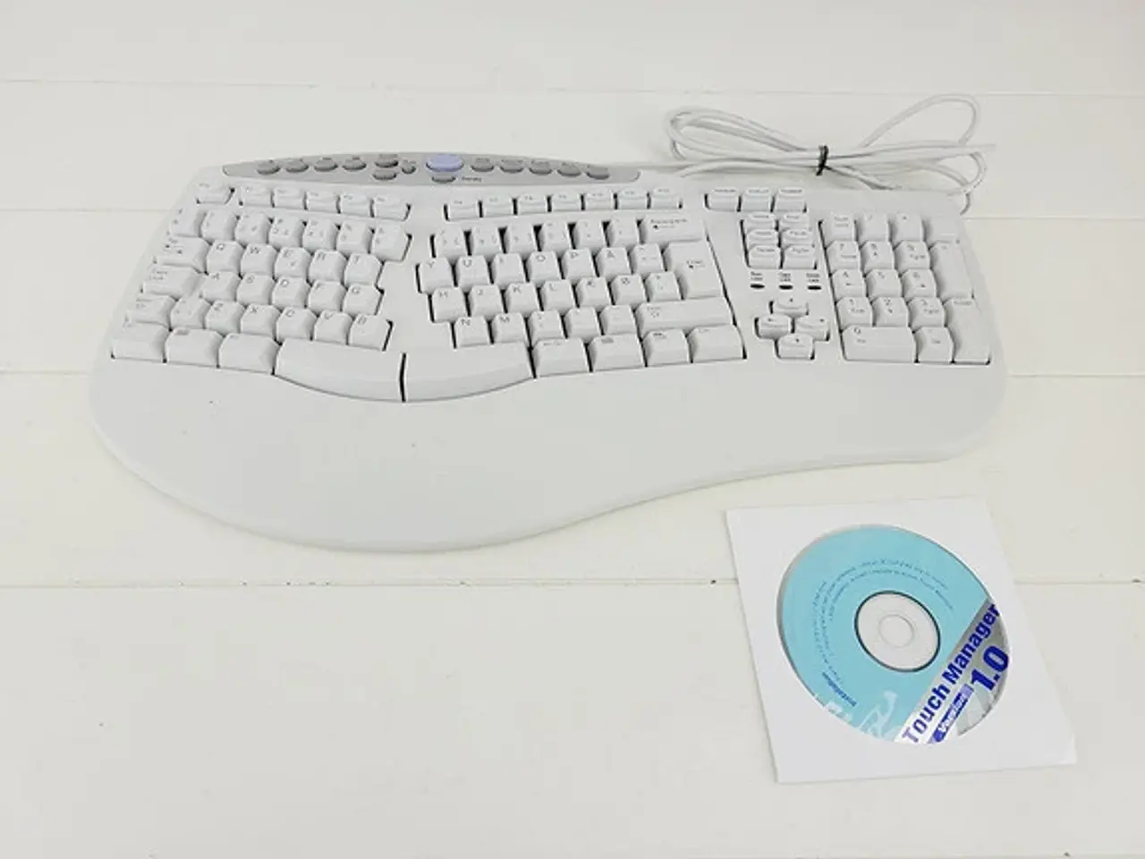 Billede 8 - Ergonomist tastatur fra LITE-ON