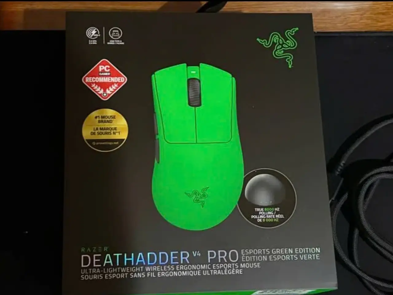 Billede 1 - Razer DeathAdder V4 Pro gaming-mus HELT NY!