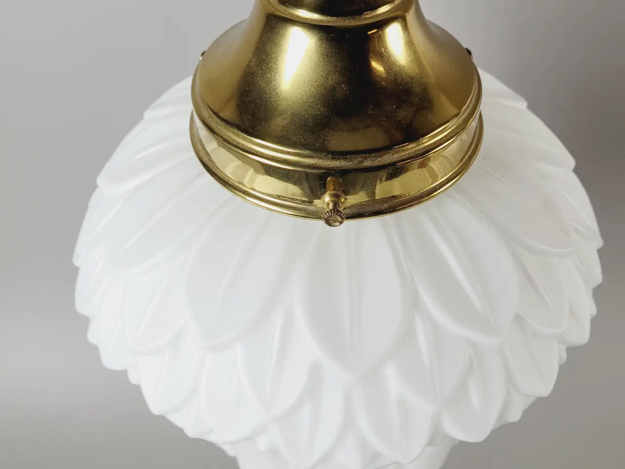 Billede 3 - ⭐️· Smuk vintage glaslampe