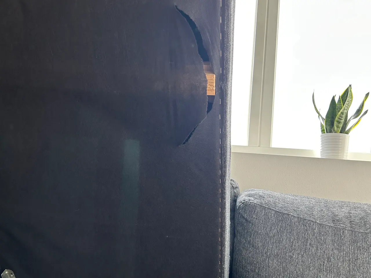 Billede 6 - Sovesofa med chaiselong (fra JYSK)