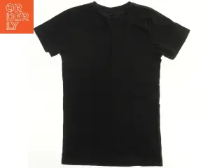 Sort T-shirt med donutmotiv fra DWG (str. 152)