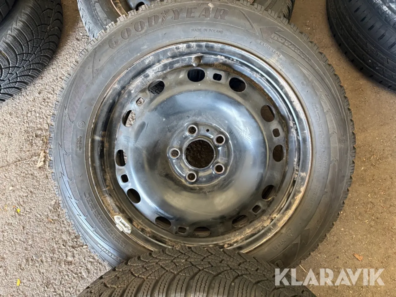 Billede 5 - Dæk på fælge Goodyear Ultragrip