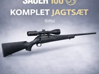 Sauer 100 Classic XT med Minox RS-4 3-12x56 kikkert riffelpakke-C038526 kal. 30-06