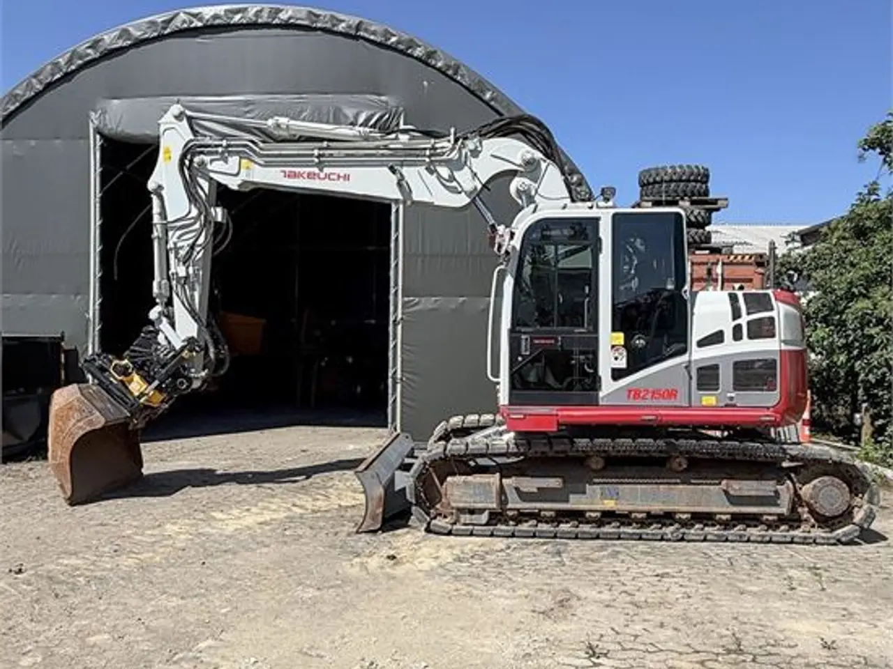Billede 1 - Takeuchi TB2150 R - 15,5 ton - Engcon Rotortilt - Unicontrol