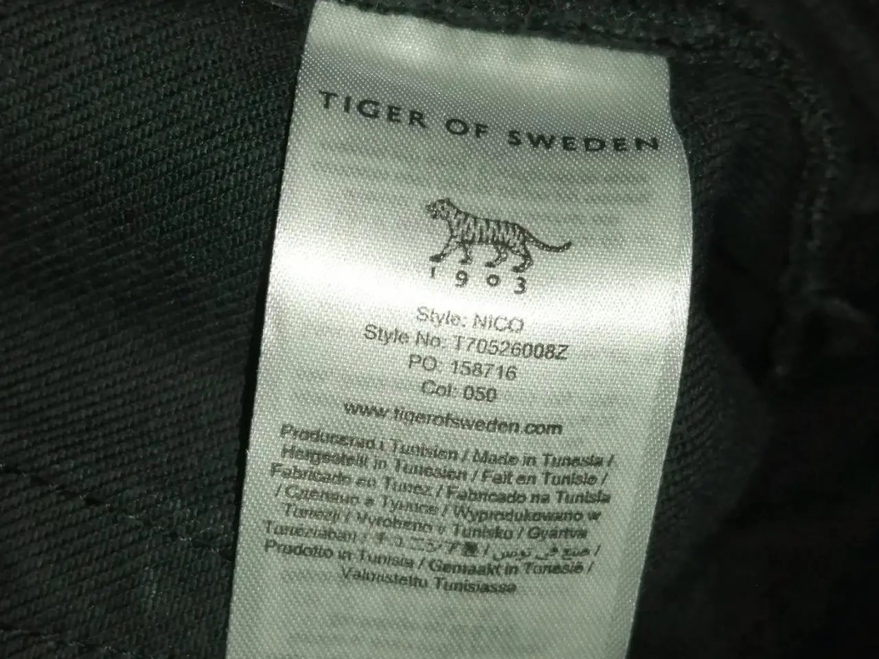 Billede 5 - JEANS, TIGER OF SWEDEN, LIV. 84,SOM NYE