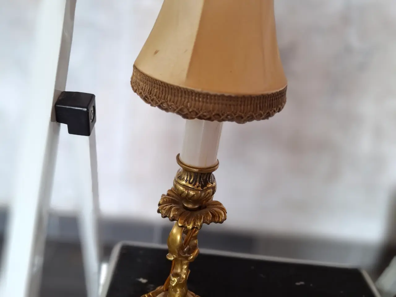 Billede 1 - Messing bordlamper fine gamle lamper .kan sælges e