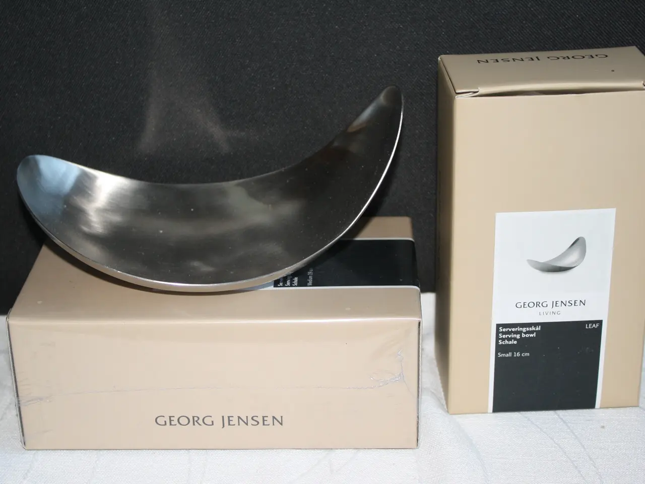 Billede 2 - Serveringsskåle fra Georg Jensen "Leaf"