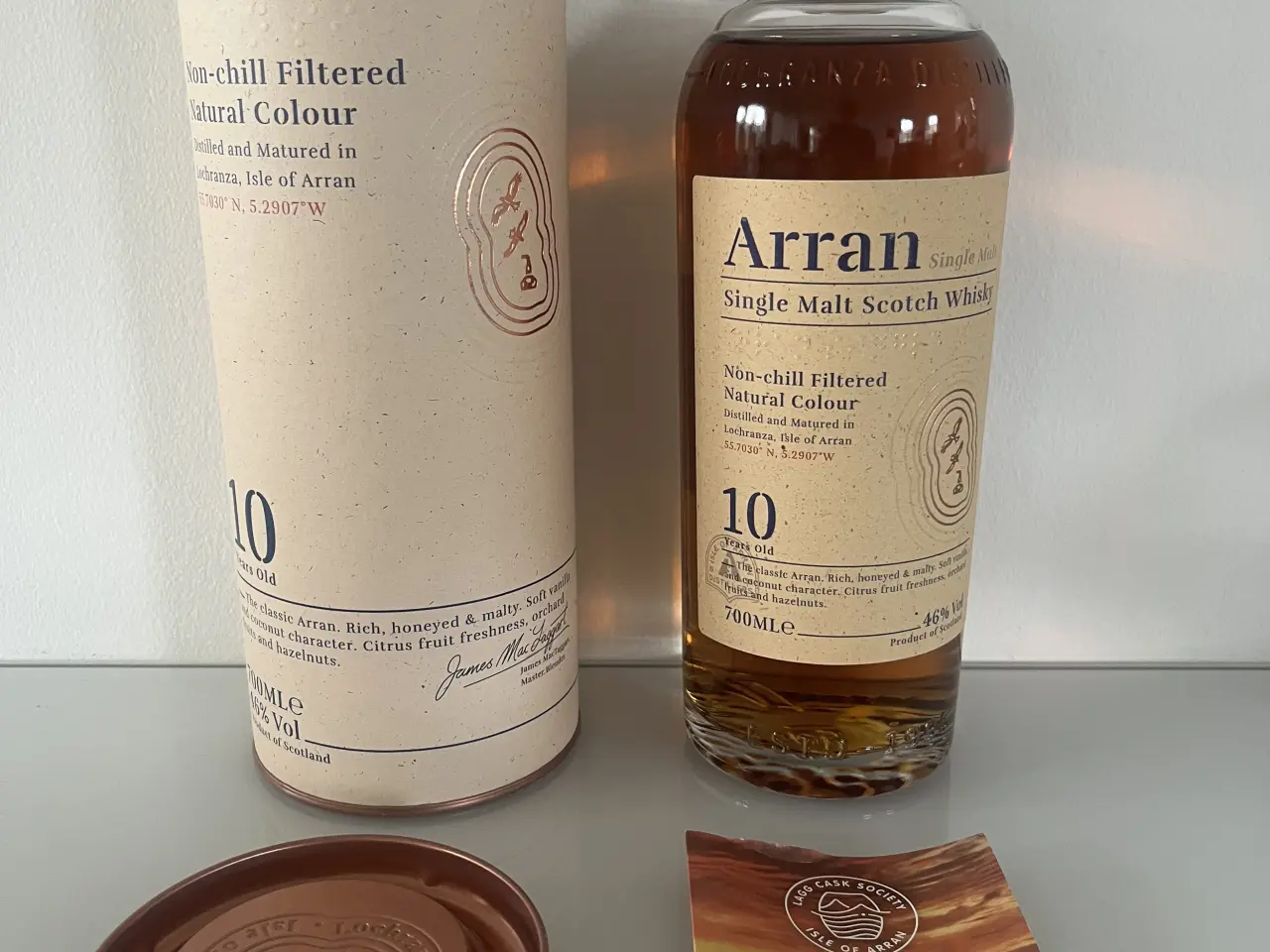 Billede 1 - Arran 10 years Scotch Whisky 70 cl.