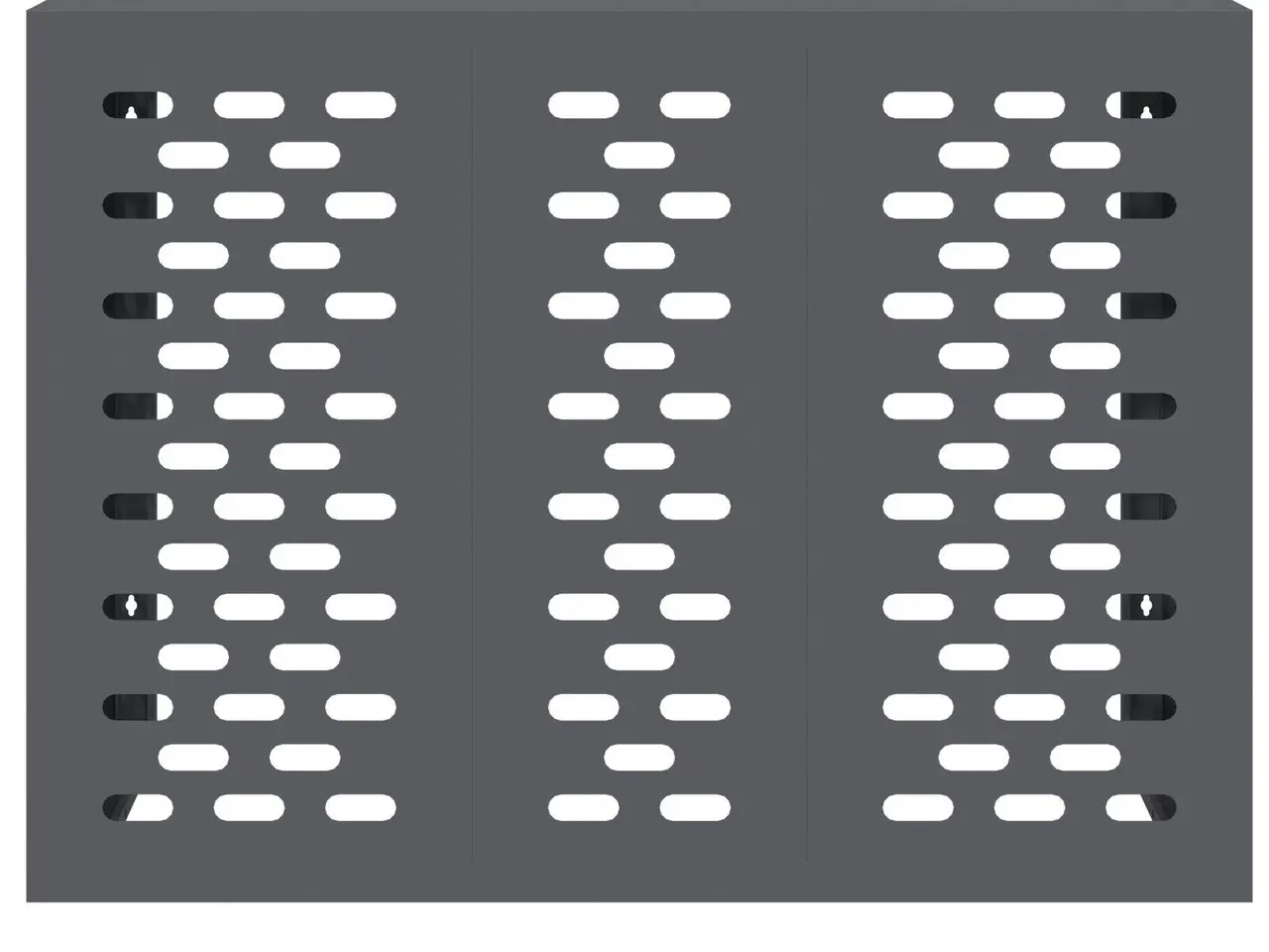 Billede 6 - Airconditiondække antracit 110 x 50 x 80 cm