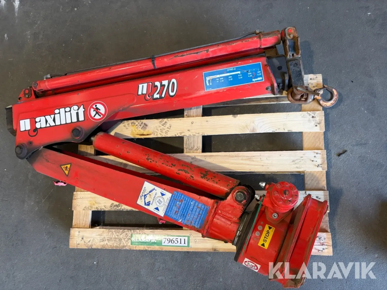 Billede 1 - Kran Maxilift 270.d2 1 styk