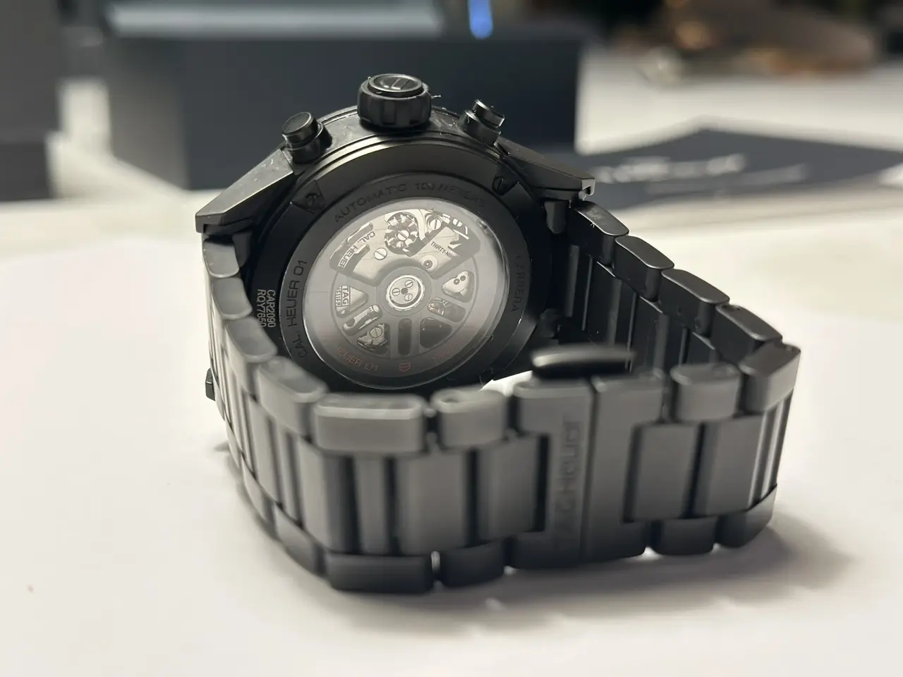 Billede 5 - TAG Heuer Carrera Skeleton - Keramik - 43 mm