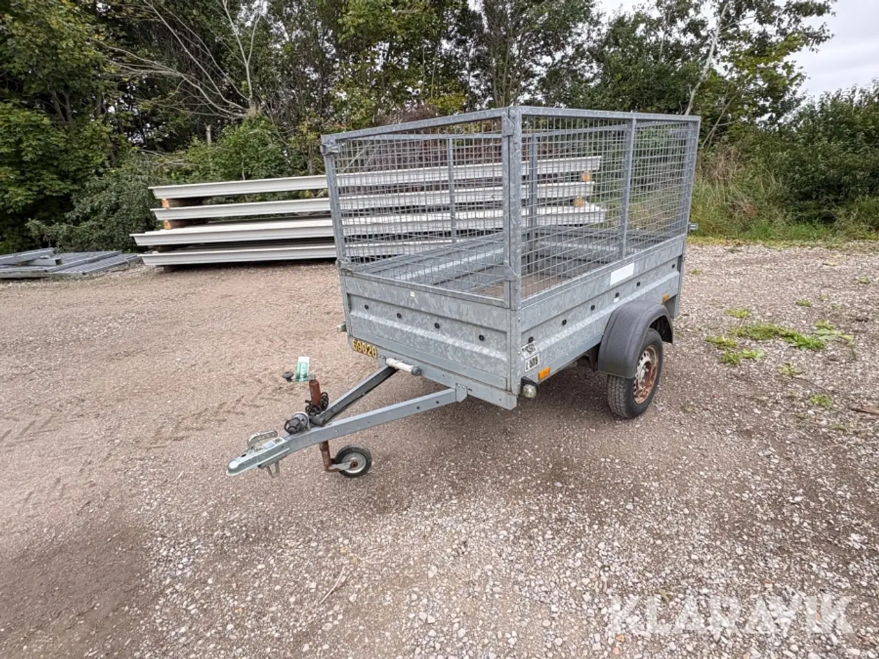 Billede 1 - Trailer Brenderup med net sider