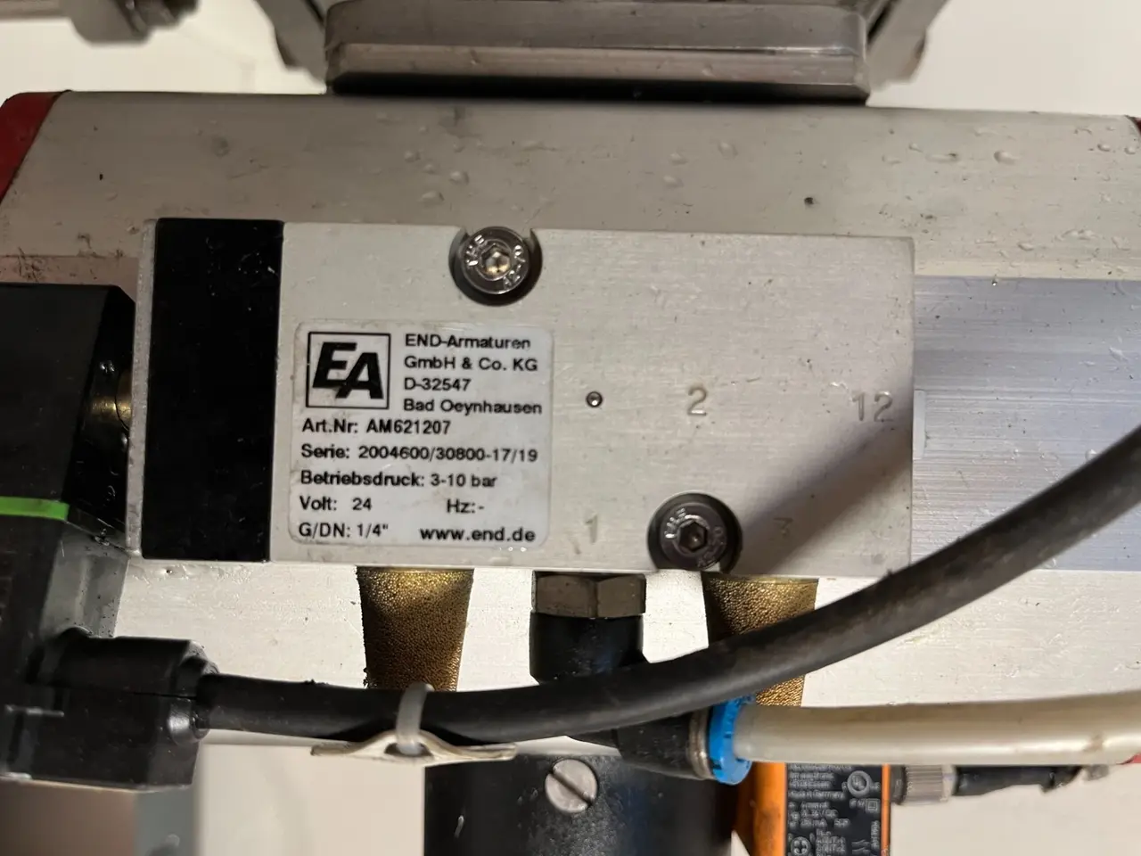Billede 2 - END-Armaturen ZD311567 DN50 Ball ventil Pneumatic