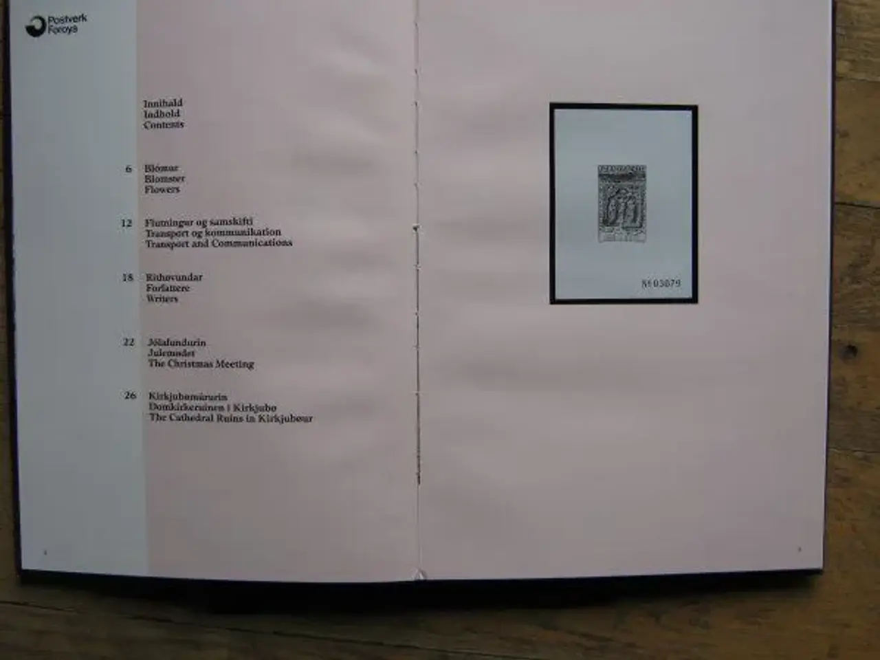 Billede 2 - færøerne årbog 1988 m.sorttryk