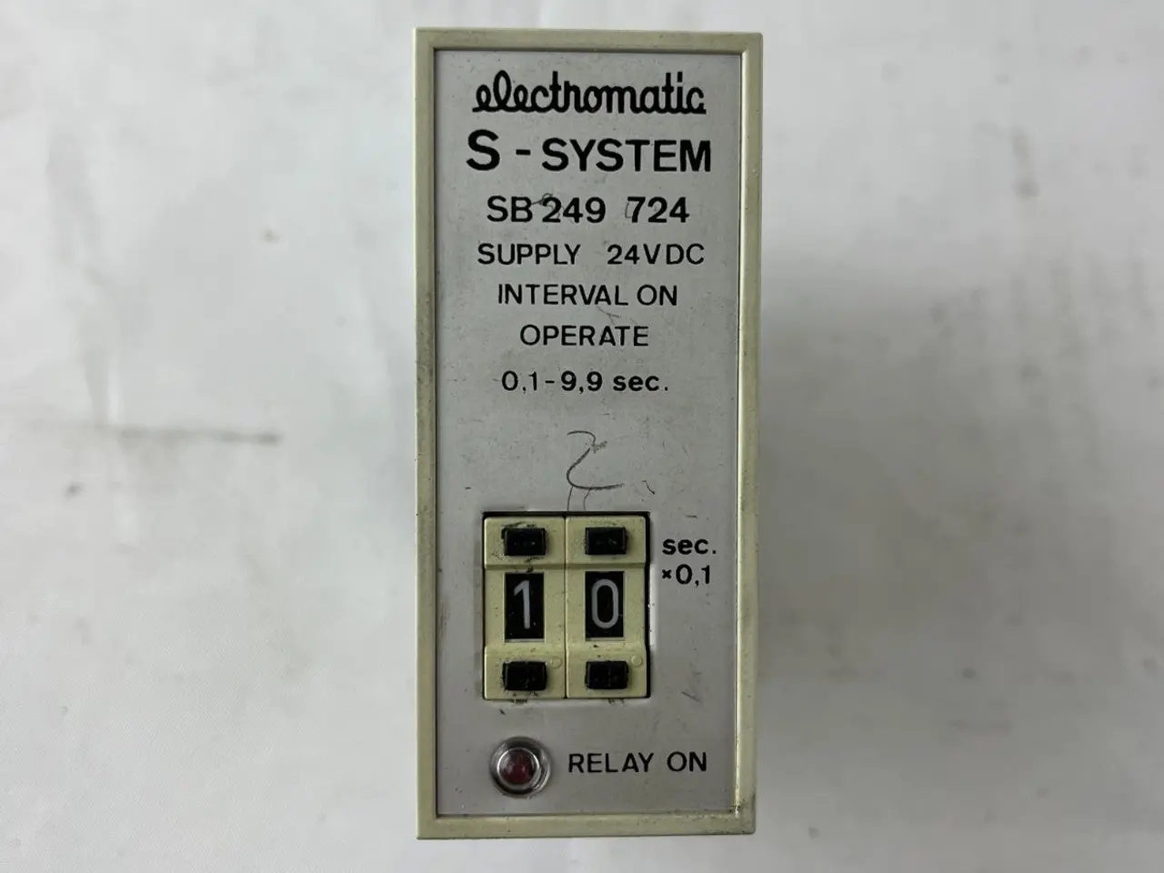 Billede 3 - Electromatic SB249 724 Interval Timer 24VDC w/ LED