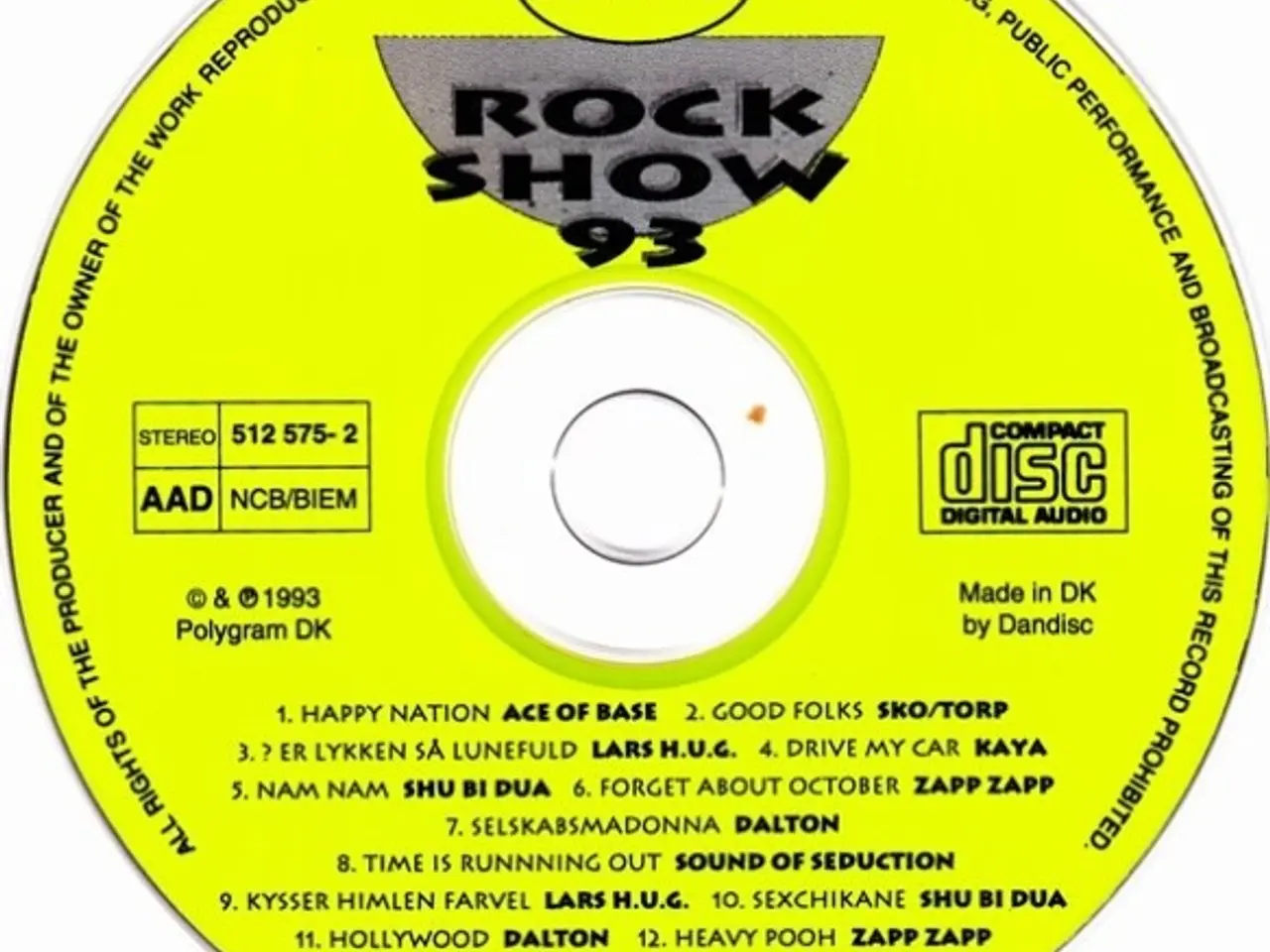 Billede 3 - Diverse kunstnere – Rock Show 93 – CD